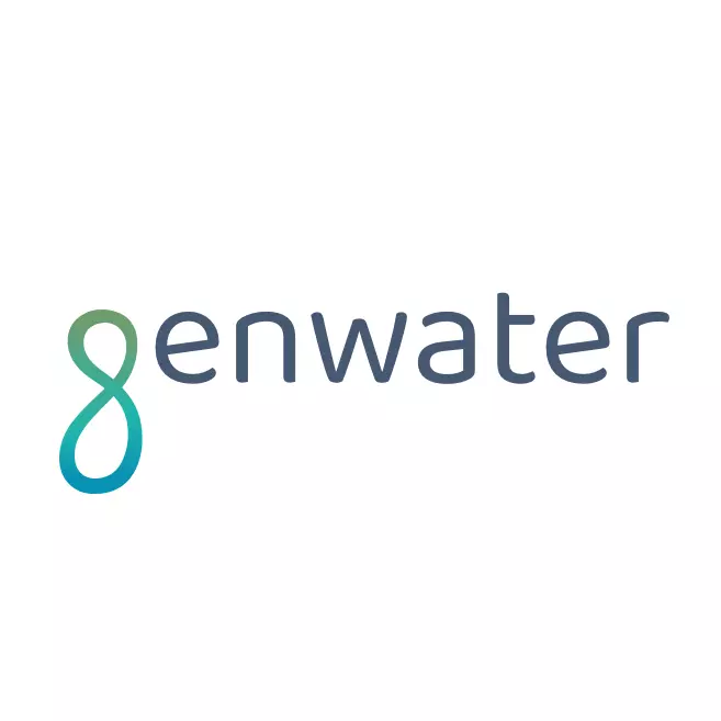The logo of the GenWater website.